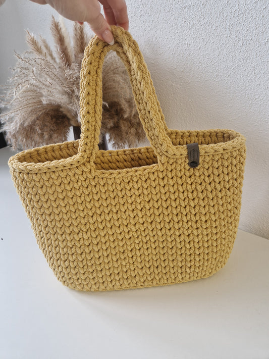 Handmade Shopper in Honey